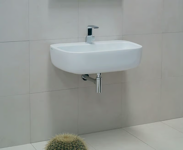 MONO' - Wall-mounted single ceramic washbasin by Ceramica Flaminia - view 3